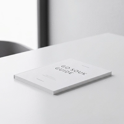 Digital guide or eBook mockup